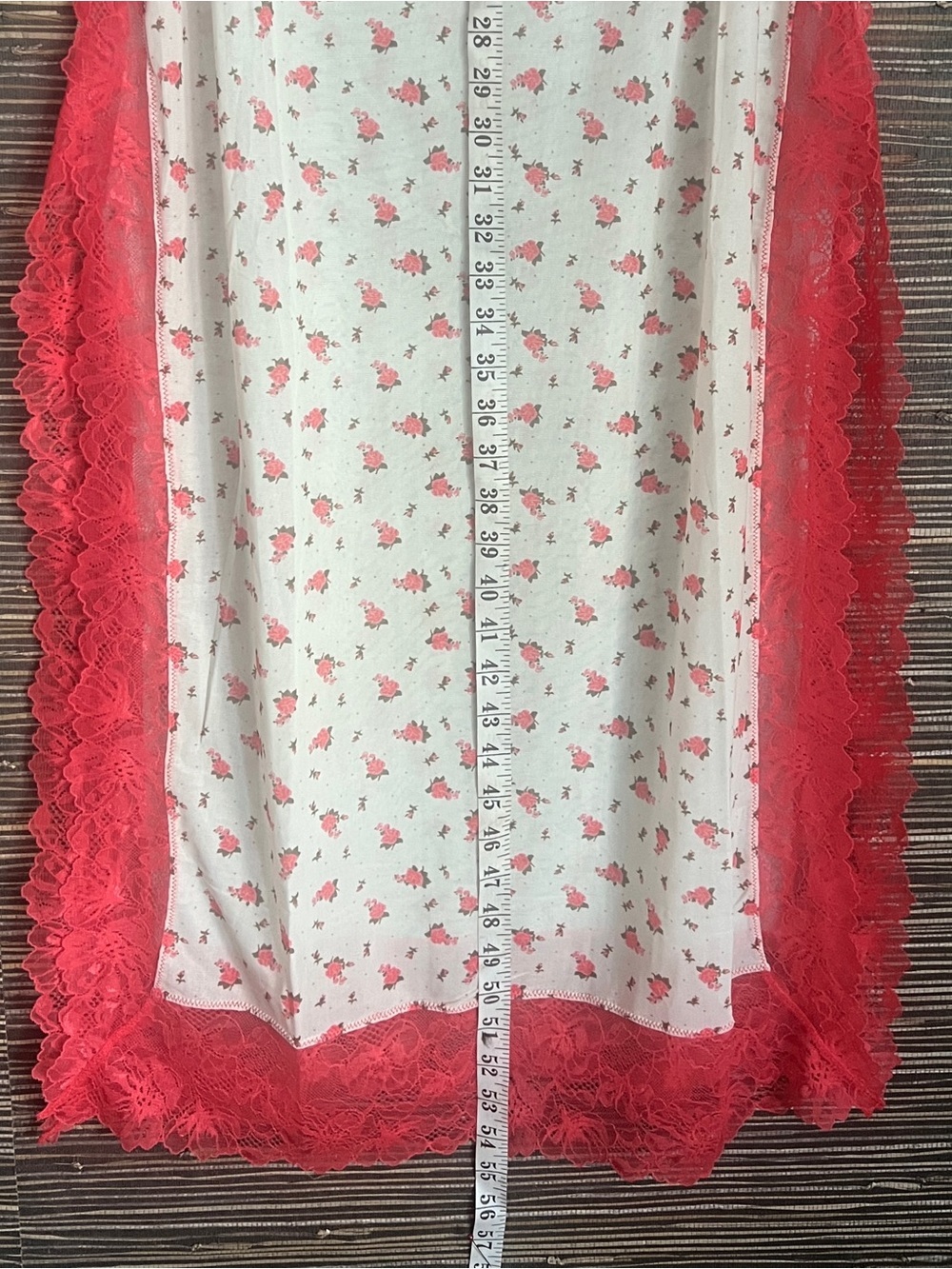 NWT Free People Suddenly Fine Floral Lace Maxi Slip Dress Nightgown Tea Combo XS - Picture 12 of 16